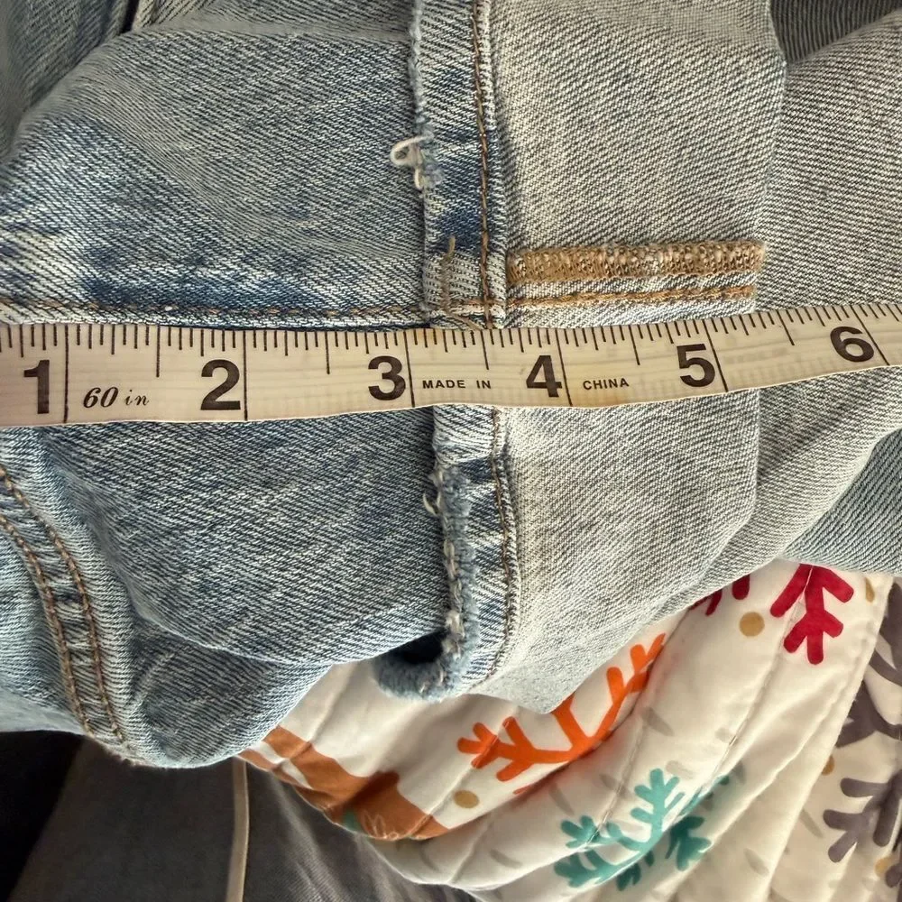 BKE Light Blue Denim Shorts